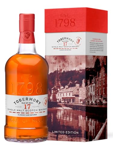 Tobermory 17 Years Old OLOROSO CASK MATURED Limited Edition 2004 55,9% Vol. 0,7l in Geschenkbox von Tobermory