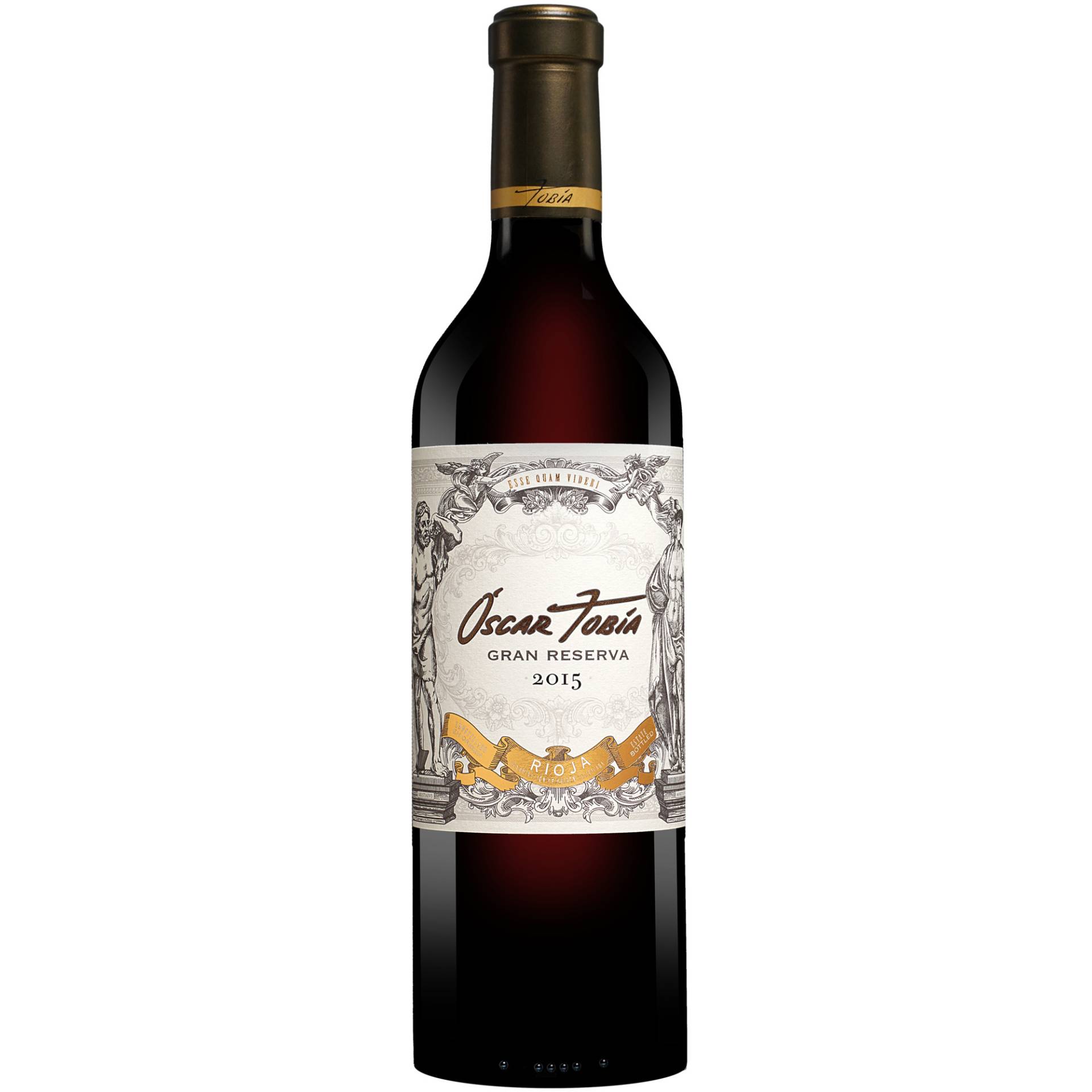 Óscar Tobía Gran Reserva 2015  0.75L 15% Vol. Rotwein Trocken aus Spanien von Tobía