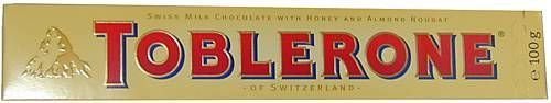 20 x TOBLERONE SCHWEIZER SCHOKOLADE 100g Incl. Goodie von Flensburger Handel von Toblerone