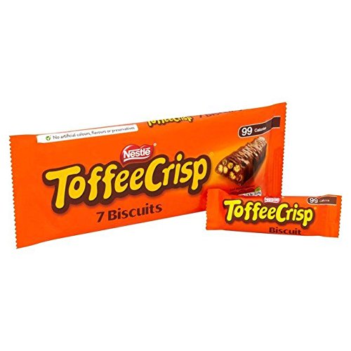 Toffee Crisp Biscuits 7 x 19g, 6 Pack von Toffee Crisp