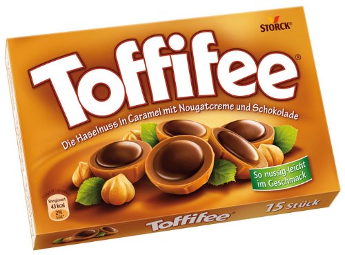 Toffifee, 15 Stück - 125gr - 6x von Toffifee