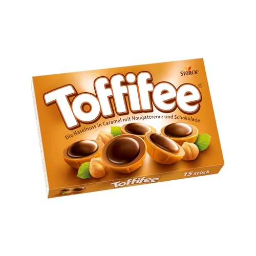 Toffifee (1 x 125g) / Haselnuss in Karamell, Nougatcreme und Schokolade von Toffifee