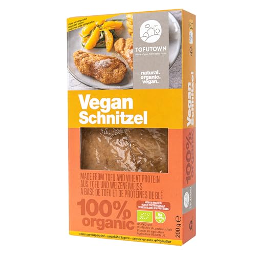 TofuTown Bio Vegan Chicken Fillets (6x200g) | Natürliche & Regionale Herstellung | Hoher Proteinanteil & Leckeren Geschmack – Vegan | Ohne Künstliche Zusatzstoffe | Ideal als Fleischersatz von TofuTown