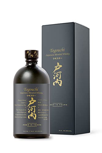 Togouchi 15 Years Old Japanese Blended Whisky 43,8% Vol. 0,7l in Geschenkbox von Togouchi