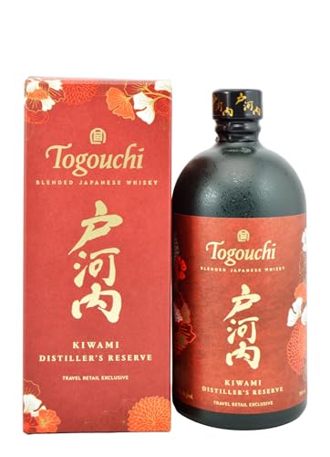 Togouchi KIWAMI Distiller's Reserve Japanese Blended Whisky 40% Vol. 0,7l in Geschenkbox von Togouchi