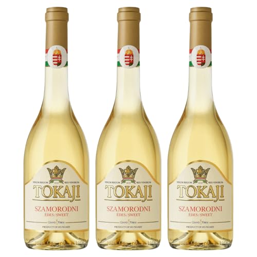 3 x 0,5 l Tokajer Szamorodni süß - insg. 1,5 Liter von Tokaj Kereskedöház ZRt.