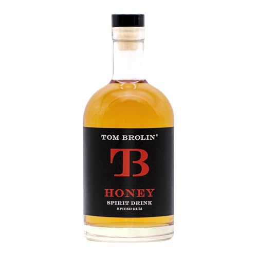 Tom Brolin Honey Spiced Rum | Premium Spirit Drink | Mit feinem Honig, Mango & Vanille | 40% Vol. | 700ml von Tom Brolin