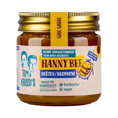 Tom & Krissi's | Hanny Bee Vegane Honig-Alternative | 250g | Vegan & Fructosefrei (Blüte) von Tom & Krissi's