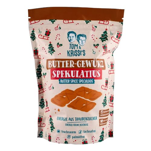 Tom & Krissi's Spekulatius - Butter-Gewürz-Spekulatius - lactosefrei und fructosearm, 150g von Tom & Krissi's