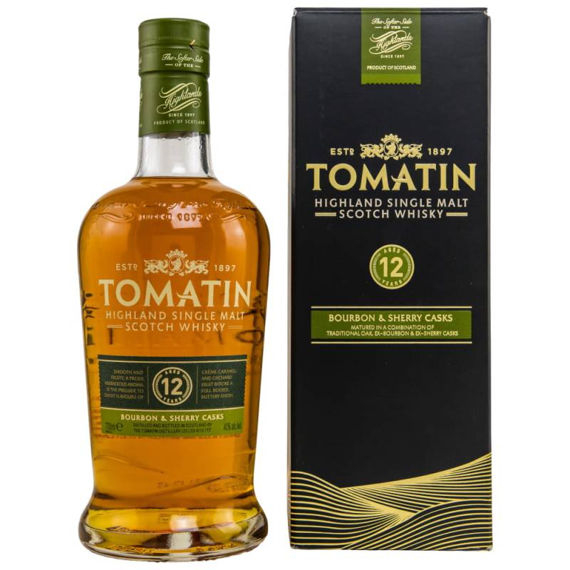 Tomatin 12 Jahre 0,7 l von Tomatin