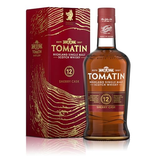 Tomatin 12 Years Old SHERRY CASK 40% Vol. 0,7l in Geschenkbox von Tomatin