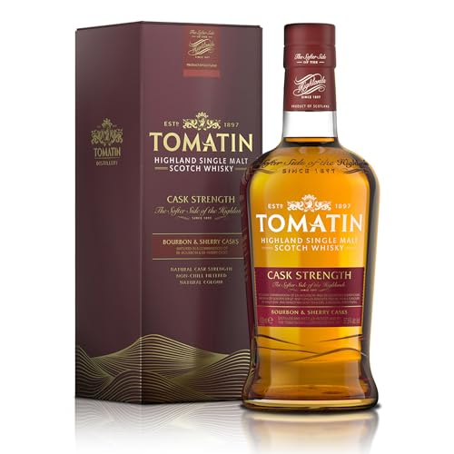 Tomatin Cask Strength Edition mit Geschenkverpackung Whisky (1 x 0.7 l) von Tomatin