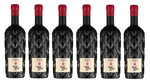 6x 0,75l - 2017er - Tombacco - Rosso - Sicilia D.O.P. - Sizilien - Italien - Rotwein trocken von Tombaccco