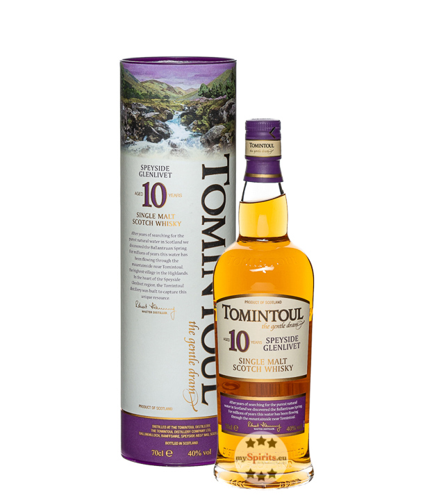 Tomintoul 10 Jahre Single Malt Whisky (40 % Vol., 0,7 Liter) von Tomintoul Distillery