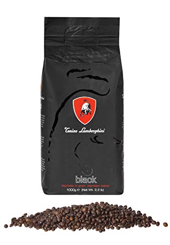 Tonino Lamborghini Espresso Kaffee "Black Blend"" ganze Bohnen 1 kg von dakomyo