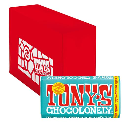 Chocolade Tony's Chocolonely Melk pennywafel 180gr | 15 stuks von Tony's Chocolonely