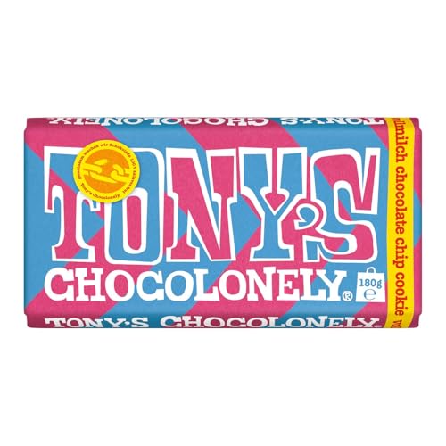 Tony's Chocolonely Fairtrade Vollmilch Schokolade Chocolate Chip Cookie 180g von Tony’s Chocolonely