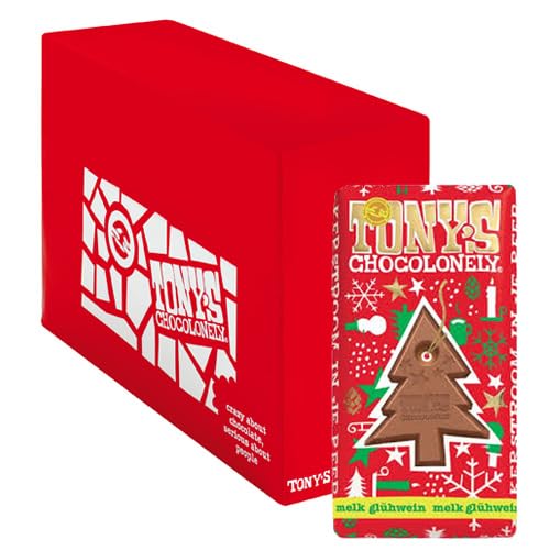 Tony's Chocolonely - Glühwein Schokolade Tannenbaum - 15x 180g von Tony's Chocolonely