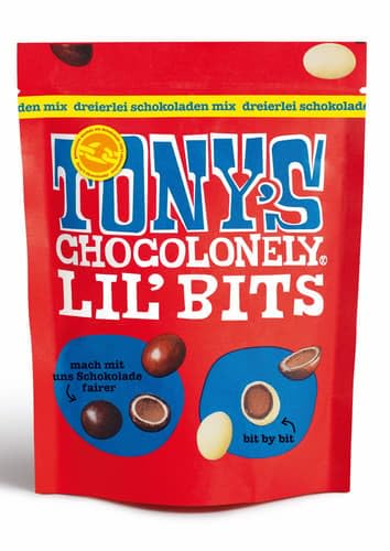 Tony’s Chocolonely Lil'Bits Dreierlei Schokoladen mix (0.12 kg) von Tony's Chocolonely