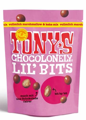 Tony’s Chocolonely Lil'Bits VollMILCH Marshmallow & Keks mix (0.12 kg) von Tony’s Chocolonely