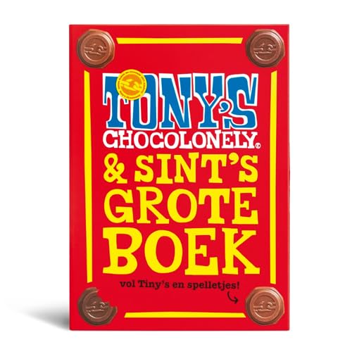 Tony's Chocolonely - Sankt Nicolaus-Buch mit Tiny Tony's und Spielen - 135g von Tony's Chocolonely