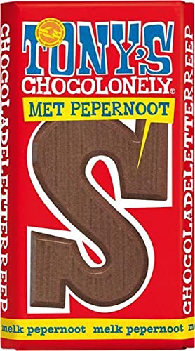 Tony's Chocolonely - Schokolade Buchstabenriegel Vollmilch Lebkuchen S - 180g von Tony's Chocolonely