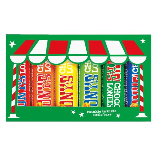 Tony's Chocolonely - Weihnachts Riegel-Regenbogenpaket - 6x 47/50g von Tony's Chocolonely