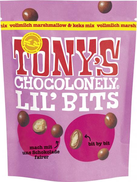 Tony's Lil' Bits Vollmilch Marshmallow & Keks Mix von Tony's Chocolonely