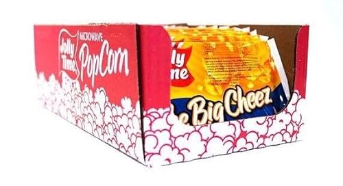 18x Jolly Time The Big Cheez Popcorn mit Cheddar-Käse-Geschmack 100 g von Tooludic