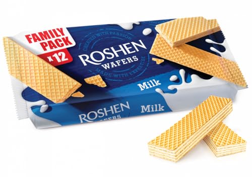 2x Roshen-Waffeln Waffers, mit roher MilchSahne, 216 g von Tooludic