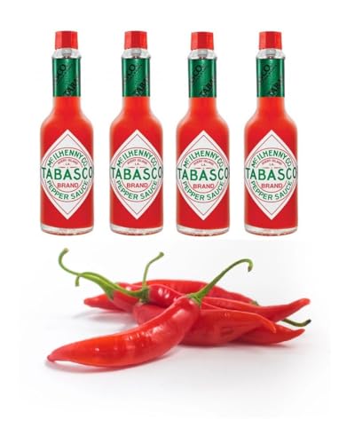 4x ROT-TABASCO-PFEFFERSAUCE 57ml von Tooludic