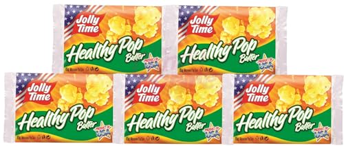 5x Jolly Time Healthy Pop Butter 85 g von Tooludic