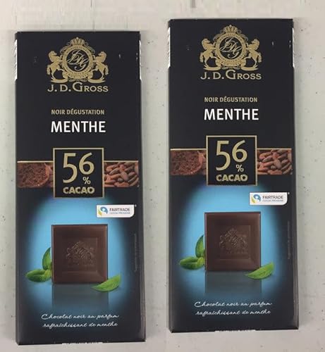 70% CHOCOLATE MINT J.D. GROSS 125g x 2 von Tooludic