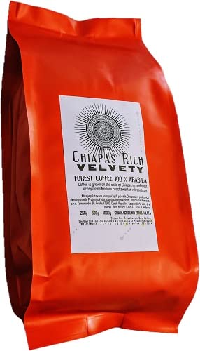 Chiapas Rich Velvety Coffee, 100% Arabica aus Chiapas, Mexiko 250g von Tooludic