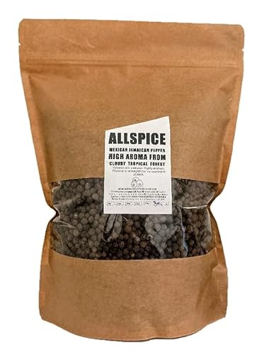 Mexican Organic Allspice alias Jamaican Pepper - spicy-umami aroma & exotic flavour, 1000g von Tooludic