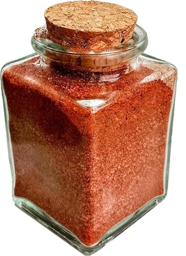 Mexican salt from dried worms (100g) for mezcal, tequilas and salsas in an elegant and stylish glass bottle with Cork stopper. von Tooludic