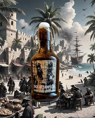 Sack of Campeche Remake der alten Piratensalsa aus der Karibik 220ml von Tooludic