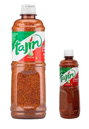 Tajín Chili Limette, zwei Größen, eine für zu Hause, eine für die Reise 400 g und 142 g von Tooludic