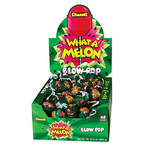 Charms What-a-Melon Blow Pops 48 Count von Charms