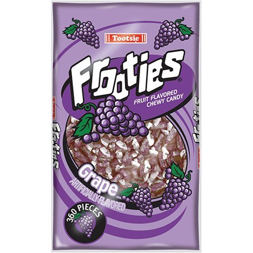 Tootsie Roll Frooties, Grape 360ct. Beutel von Tootsie Roll