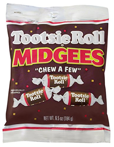 Tootsie Roll Midges Candy 184 g - 4 Stück von Tootsie Roll