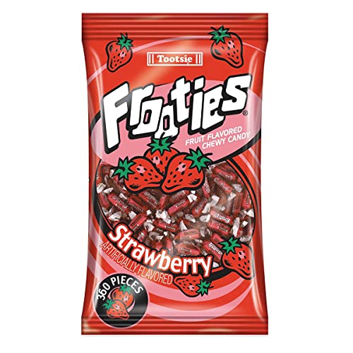 Tootsie Roll Strawberry Frooties - 360 Pack,38.8OZ von Tootsie Roll