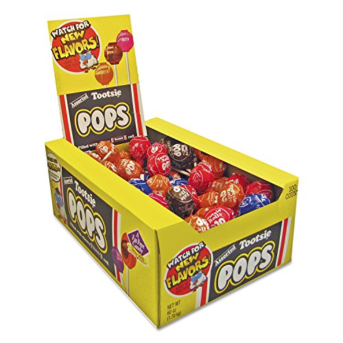 Tootsie Roll Tootsie Pops, Assorted Flavors, 100-Count Box von Tootsie Roll