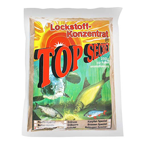 Top Secret Pulver Lockstoff Sahne Caramel 250g von TOP SECRET