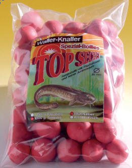 Top Secret Wallerboilies Chicken/Wurm 1000 g von TOP SECRET