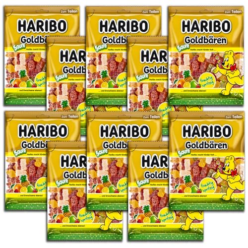 TOPDeal 10 er Pack Haribo Saure Goldbären 10 x 175g von TopDeal