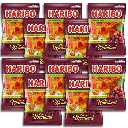 10 er Pack Weinland 10 x 175g Weingummi/Fruchtgummi von TopDeal