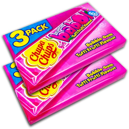 TOPDeal 2 er Pack Chupa Chups Big babol Tutti Frutti 6x6er Kaugummi von TopDeal