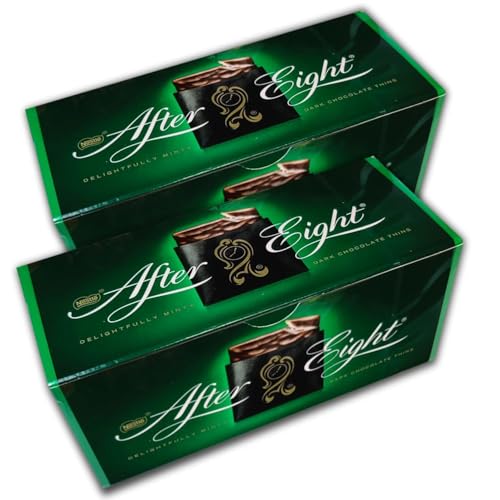 2 er Set After Eight Schokotäfelchen 2x 200g mit zartschmelzende Pfefferminzcreme von TopDeal