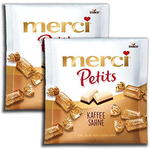 2 er Set Merci Petits Kaffee Sahne 2 x 125 g von TopDeal